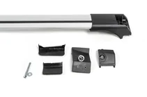 Nissan Qashqai 2007-2010 Roof bars for railings without lock Flybar V1 (2 pcs) photo 5