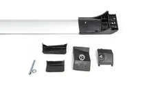 Nissan Qashqai 2007-2010 Roof bars for railings without lock Flybar V1 (2 pcs) photo 6