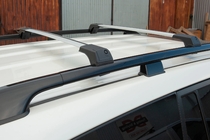 Toyota Land Cruiser Prado 150 2009-2023 Roof bars for railings without lock Flybar V1 (2 pcs) photo 2