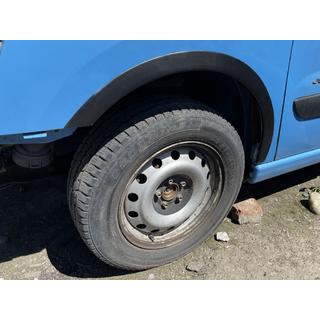 Fender flares (4 pcs, black) Citroen Jumpy 2007–2017 photo 1