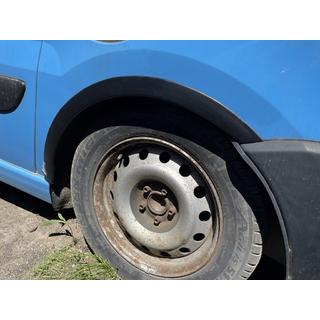 Fender flares (4 pcs, black) Citroen Jumpy 2007–2017 photo 2