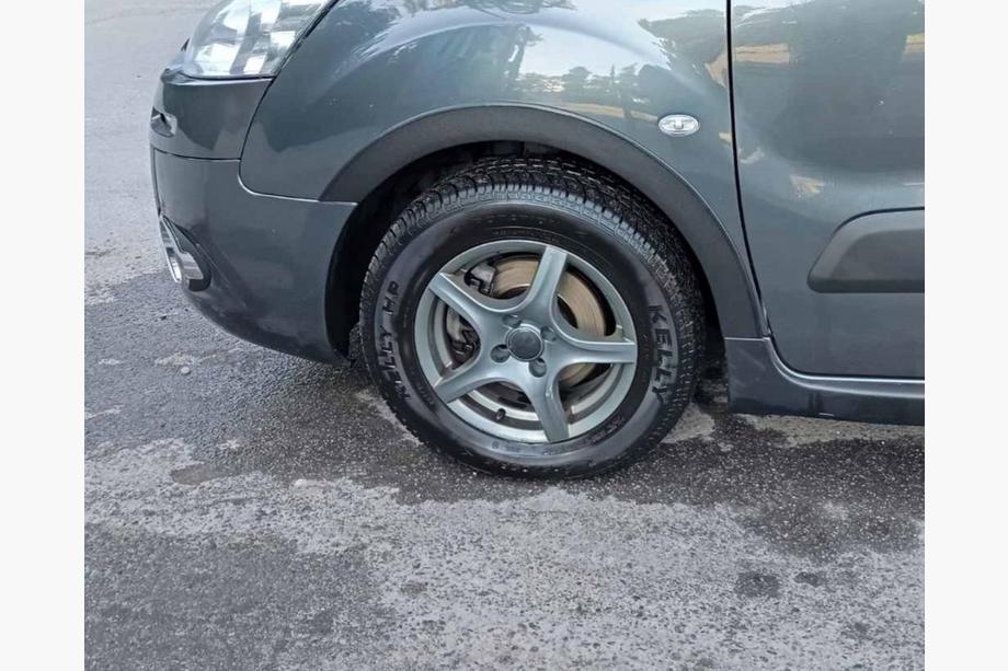 Citroen Berlingo 2008-2018 Fender flares (4 pcs, black) 1 Side Door, Plastic Image