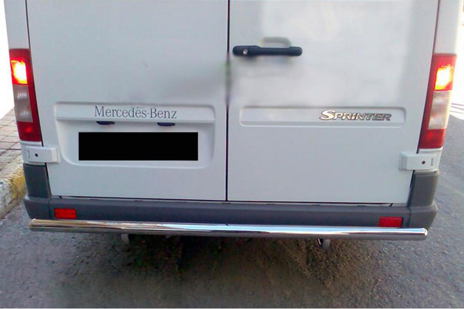 Mercedes Sprinter W901/902/903/904/905 1995–2006 Rear Bar AK002 (Stainless Steel) Image