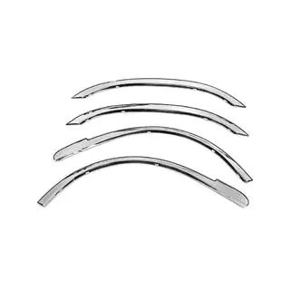 Fender flares (4 pcs, stainless steel) Citroen Jumper 1995-2006 photo 2
