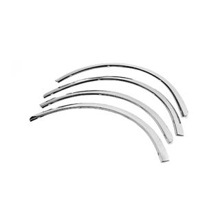 Fender flares (4 pcs, stainless steel) Dacia Sandero 2007-2013 photo 3