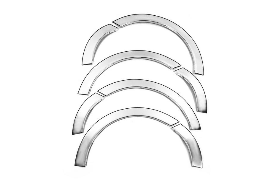 Dacia Lodgy 2012-2022 Fender flares (4 pcs, stainless steel) Photo 9