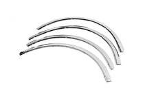 Renault Sandero 2007-2013 Fender flares (4 pcs, stainless steel) photo 3