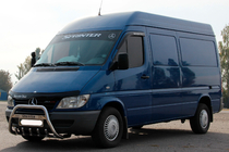 Mercedes Sprinter W901/902/903/904/905 1995–2006 Bull Bar WT004 (Stainless Steel) photo 2