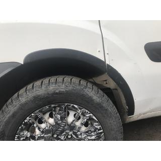 Fender flares (4 pcs, black) photo 2