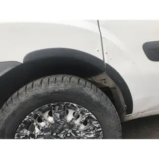 Fender flares (4 pcs, black) photo 2