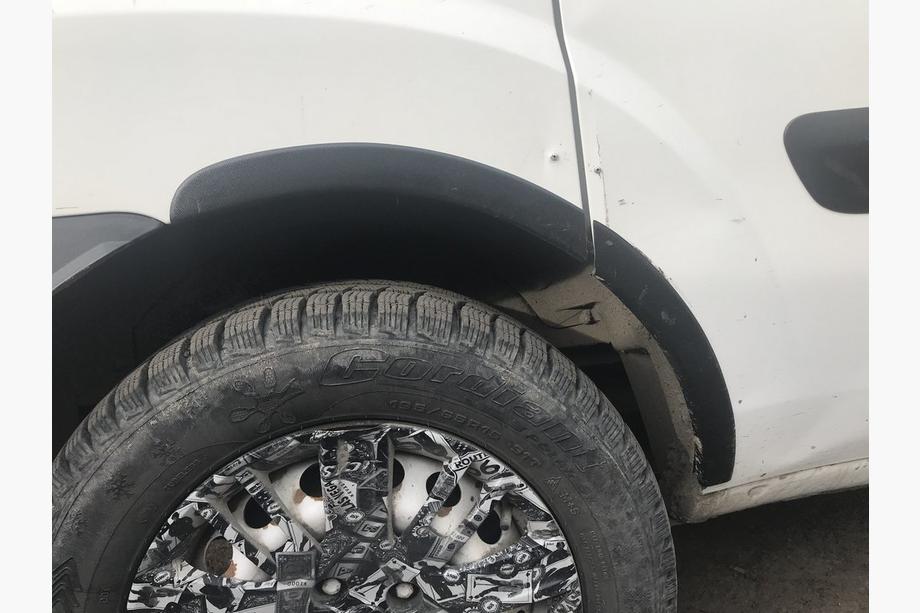 Fiat Doblo I 2001-2005 Fender flares (4 pcs, black) Photo 2