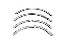Fiat Doblo I 2005-2010 Fender flares (4 pcs, stainless steel) photo 2