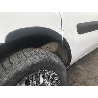 Fender flares (4 pcs, black) photo 3