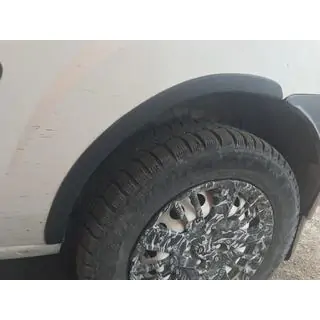 Fender flares (4 pcs, black) photo 4