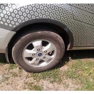 Fender flares (6 pcs, black) photo 2