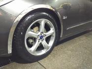 Ford Mondeo 2014-2022 Wheel arch trims (Liftback, 4 pcs, stainless steel) photo 13