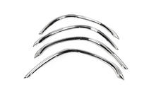Ford Transit 1991-2000 Fender flares (4 pcs, stainless steel) photo 2