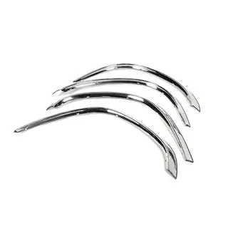 Fender flares (4 pcs, stainless steel) photo 3