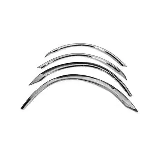 Fender Flares (2006-2014, short wheelbase, 4 pcs, stainless steel) photo 1