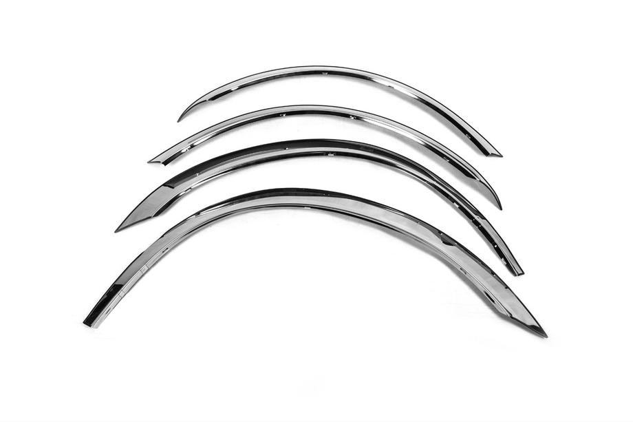 Ford Transit 2000–2014 Fender Flares (2006-2014, short wheelbase, 4 pcs, stainless steel) Photo 1