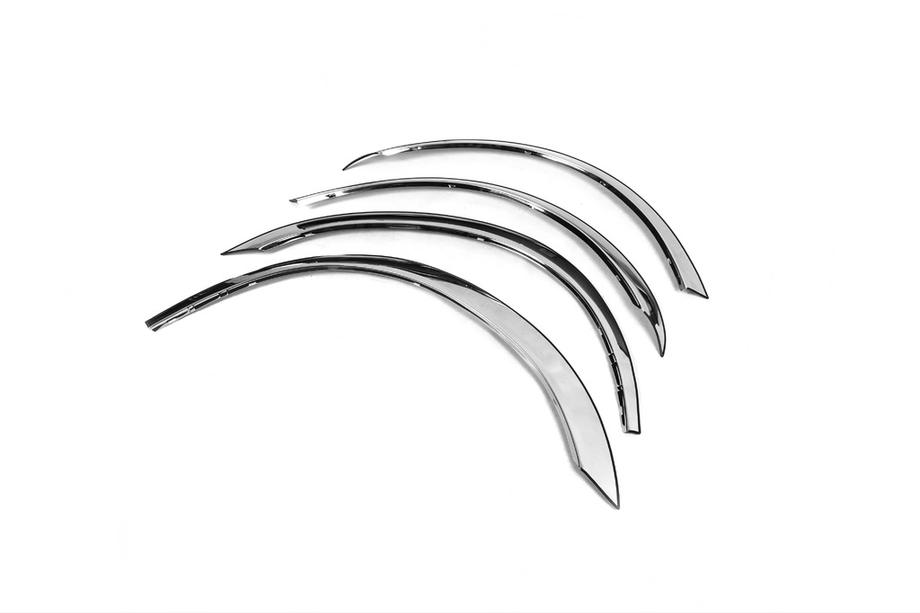 Ford Transit 2000–2014 Fender Flares (2006-2014, short wheelbase, 4 pcs, stainless steel) Photo 2
