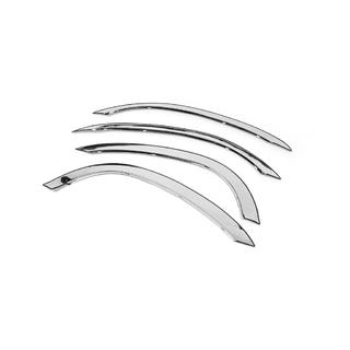 Fender flares (4 pcs, stainless steel) Hyundai Santa Fe 1 2000-2006 photo 3