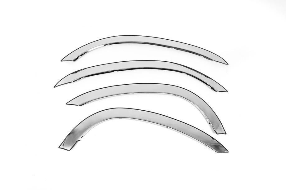 Hyundai Santa Fe 1 2000-2006 Fender flares (4 pcs, stainless steel) Photo 2
