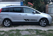Mazda 5 2005-2009 Fender flares (4 pcs, black) photo 2