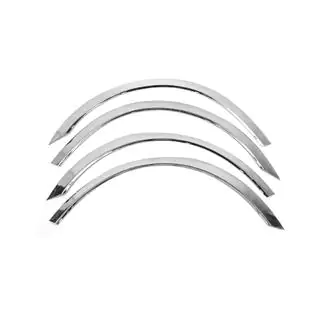 Fender Trim (2005-2008, 4 pcs, Stainless Steel)