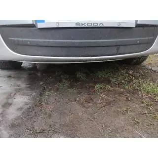 Winter cover for grille (lower)