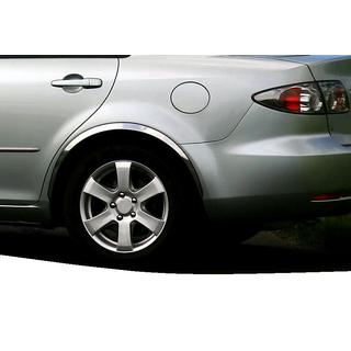 Fender flares (4 pcs, stainless steel)