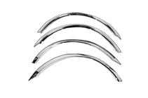 Mazda 323 1977-2003 Fender flares (4 pcs, stainless steel) photo 3