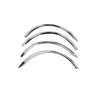 Fender flares (4 pcs, stainless steel) Mazda 323 1977-2003 photo 3