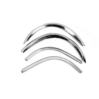 Fender flares (4 pcs, stainless steel) Mercedes Vito W638 1996-2003 photo 3