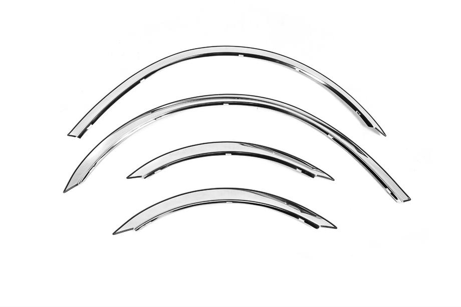 Mercedes Vito W639 2004-2014 Fender flares (4 pcs, stainless steel) Photo 2