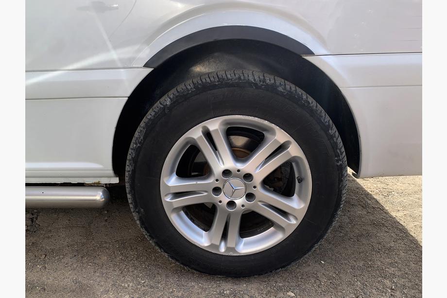 Mercedes Vito W639 2004-2014 Fender flares (4 pcs, black) Photo 5