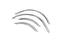 Mercedes Viano 2004-2014 Fender flares (4 pcs, stainless steel) photo 2