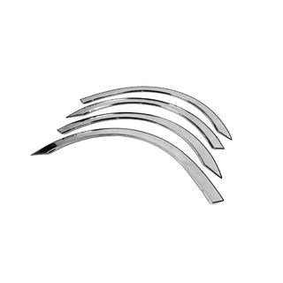 Fender flares (4 pcs, stainless steel) photo 2