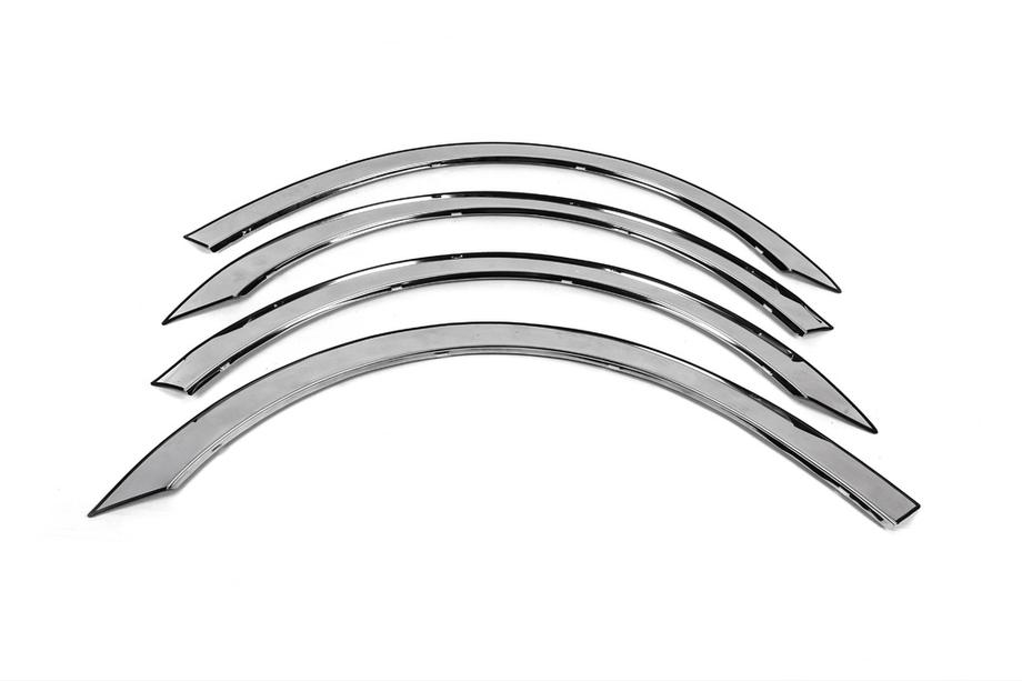 Mercedes Vito/V-class W447 2014- Fender flares (4 pcs, stainless steel) Image