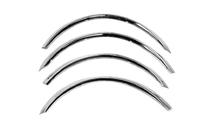 Mercedes A-class W168 1997-2004 Fender flares (4 pcs, stainless steel) photo 2