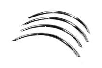Mercedes A-class W168 1997-2004 Fender flares (4 pcs, stainless steel) photo 3