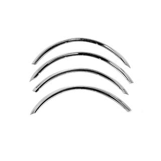 Fender flares (4 pcs, stainless steel) Mercedes A-сlass W168 1997-2004 photo 2