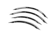 Mercedes C-class W202 1993-2001 Fender flares (4 pcs, stainless steel) photo 3