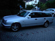 Mercedes E-class W210 1995-2002 Fender flares (4 pcs, stainless steel) photo 4