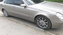 Mercedes E-сlass W211 2002-2009 Fender flares (4 pcs, stainless steel) photo 2