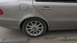 Mercedes E-сlass W211 2002-2009 Fender flares (4 pcs, stainless steel) photo 3
