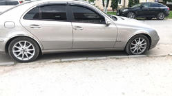 Mercedes E-сlass W211 2002-2009 Fender flares (4 pcs, stainless steel) photo 4