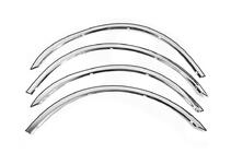 Mercedes E-сlass W211 2002-2009 Fender flares (4 pcs, stainless steel) photo 5