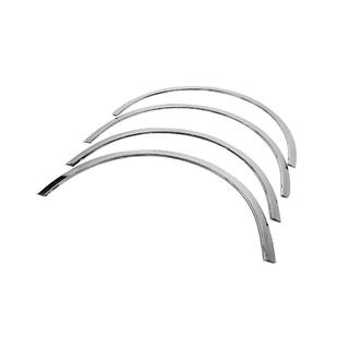 Fender flares (4 pcs, stainless steel) Mercedes E-сlass W212 2009-2016 photo 3