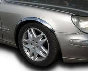 Mercedes S-class W220 1998-2005 Fender flares (4 pcs, stainless steel) photo 2
